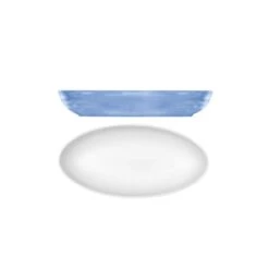 Artis Blue Modern Rustic Relish Dish Oval - 9" (23cm) (Box Of 12)