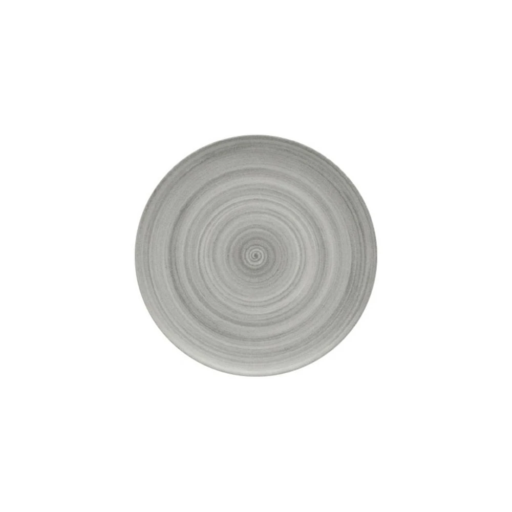 Artis Grey Modern Rustic Flat Coupe Plate - 11" (28cm) (Box Of 12) 1 Artis Grey Modern Rustic Flat Coupe Plate - 11" (28cm) (Box Of 12)