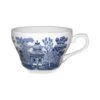 Churchill China Blue Willow 7oz (19.8cl) Georgian Tea Cup Vintage Print (Box Of 12)
