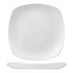 Churchill China Churchill Bamboo Square Plate 25.5cm, 10" (Box Of 12)