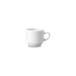 Churchill China Coffee Cup Maple 115ml / 4oz White Churchill (Box Of 12)