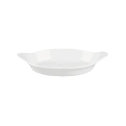 Churchill China Oval Eared Dish 20x12cm/8x4.5" Whiteware (Box Of 12)