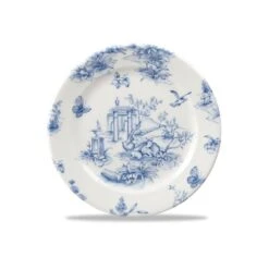 Churchill China Prague Toile 17cm (6.5") Plate Vintage Print (Box Of 6)