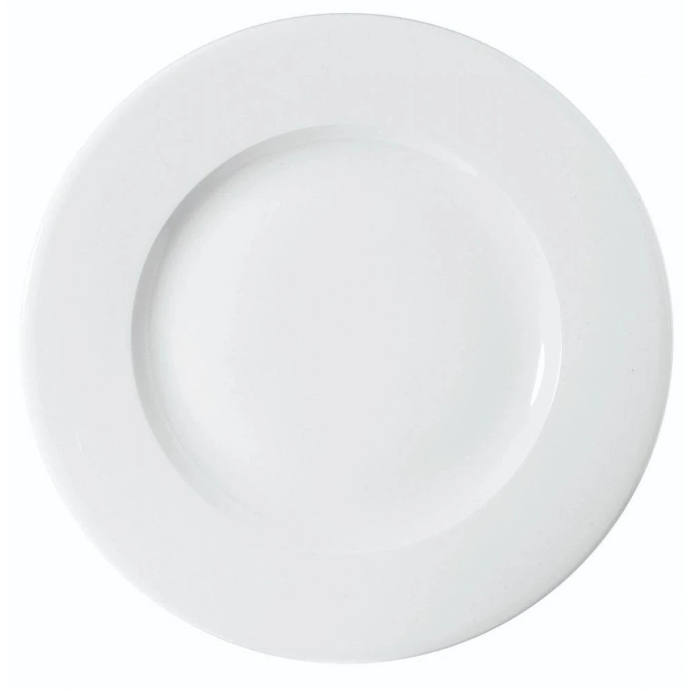 Churchill China Profile Wide Rim Plate - 12" (30.5cm) (Box Of 12) 1 Churchill China Profile Wide Rim Plate - 12" (30.5cm) (Box Of 12)