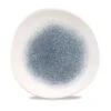 Churchill China Raku Organic Round Plate 21cm (8.25") Topaz Blue (Box Of 12)