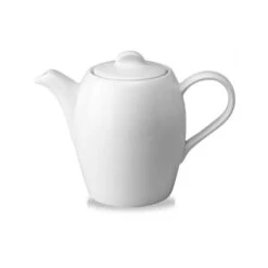 Churchill China Replacement Lid For White Holloware Cafe Teapot (Cc30643) (Box Of 6)