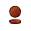 Churchill China Rustics Simmer Mezze Dish - 17cm / 6.5" Brown (Box Of 6)