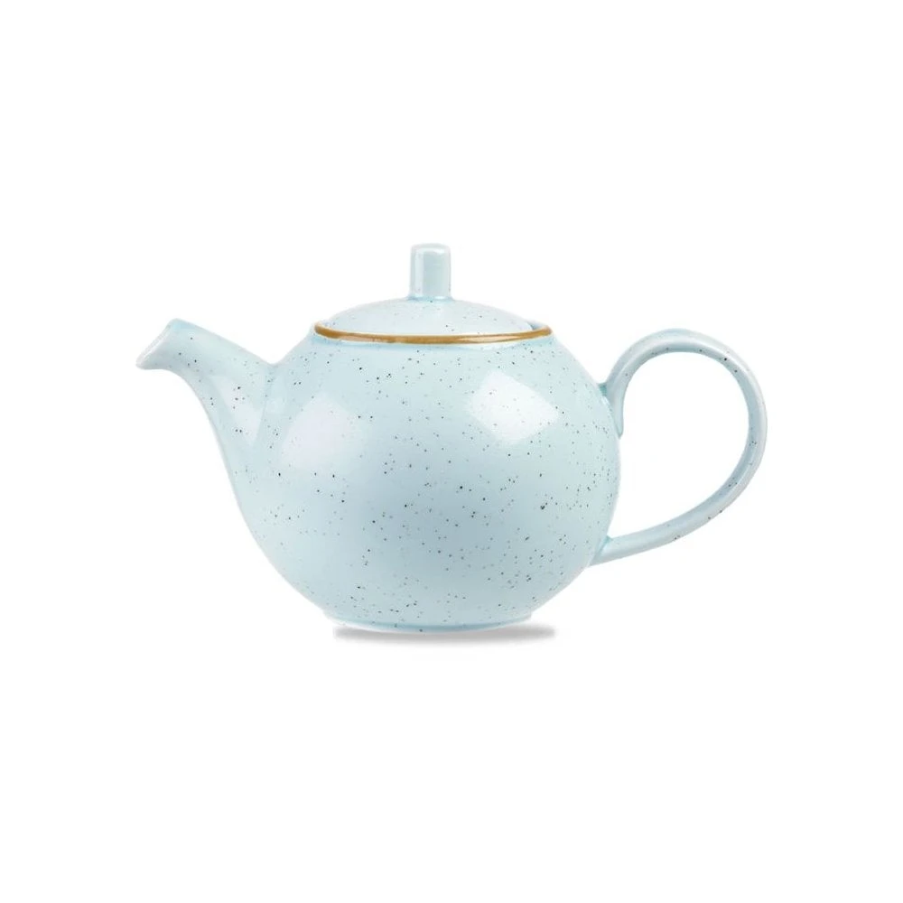 Churchill China Stonecast Beverage Pot 15oz (42.6cl) Duck Egg (Box Of 12) 1 Churchill China Stonecast Beverage Pot 15oz (42.6cl) Duck Egg (Box Of 12)