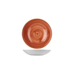Churchill China Stonecast Coupe Bowl 31cm (12.25") Spiced Orange (Box Of 12)