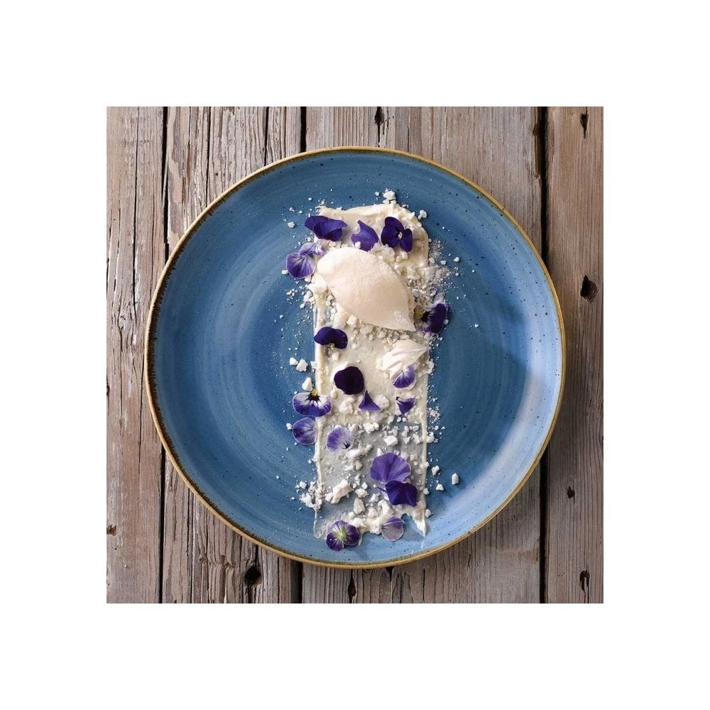 Churchill China Stonecast Coupe Plate 32.4cm (12.75") Cornflower (Box Of 12) 2 Churchill China Stonecast Coupe Plate 32.4cm (12.75") Cornflower (Box Of 12) - Image 2