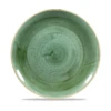 Churchill China Stonecast Samphire Green Evolve Coupe Plate 26.04cm (Box Of 12)