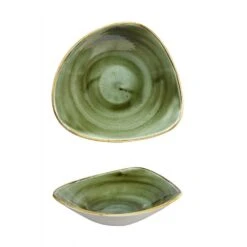 Churchill China Stonecast Samphire Green Lotus Bowl 22.86cm (Box Of 12)