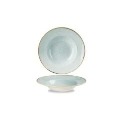 Churchill China Stonecast Wide Rim Bowl - 11" (28cm) / 16.5oz Duck Egg (Box Of 12)