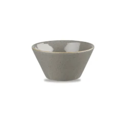 Churchill China Stonecast Zest Bowl 12.1 X 6.5cm 34cl 12oz Peppercorn Grey (Box Of 12)