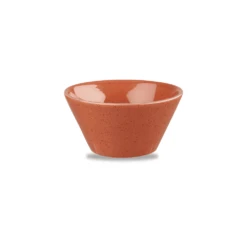 Churchill China Stonecast Zest Bowl 12.1 X 6.5cm 34cl 12oz Spiced Orange (Box Of 12)
