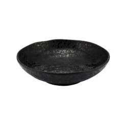 Dalebrook Noir Mineral Crackle Glaze Melamine Bowl 240x50mm (Box Of 12)