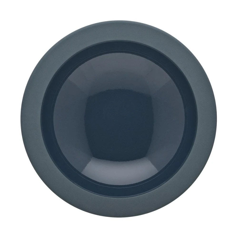 Degrenne Bahia Blue Stone Round Deep Plate 20cm (Box Of 6) 2 Degrenne Bahia Blue Stone Round Deep Plate 20cm (Box Of 6) - Image 2