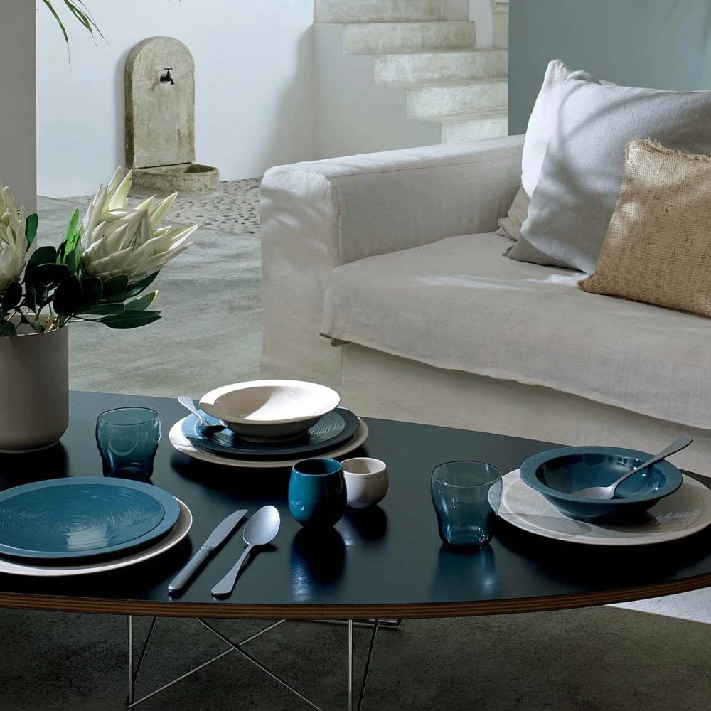 Degrenne Bahia Blue Stone Round Deep Plate 20cm (Box Of 6) 4 Degrenne Bahia Blue Stone Round Deep Plate 20cm (Box Of 6) - Image 4