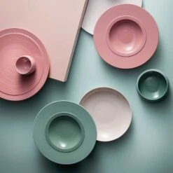 Degrenne Bahia Green Clay Round Gourmet Plate 23cm (Box Of 6) -Kitchen Supplies degrenne bahia green clay round gourmet plate 23cm box of 6 p4043 12571 image