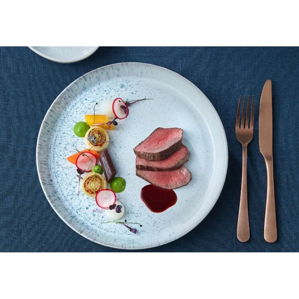 Denby Kiln Blue Straight Plate 26cm/10.2" (Box Of 6) 3 Denby Kiln Blue Straight Plate 26cm/10.2" (Box Of 6) - Image 3