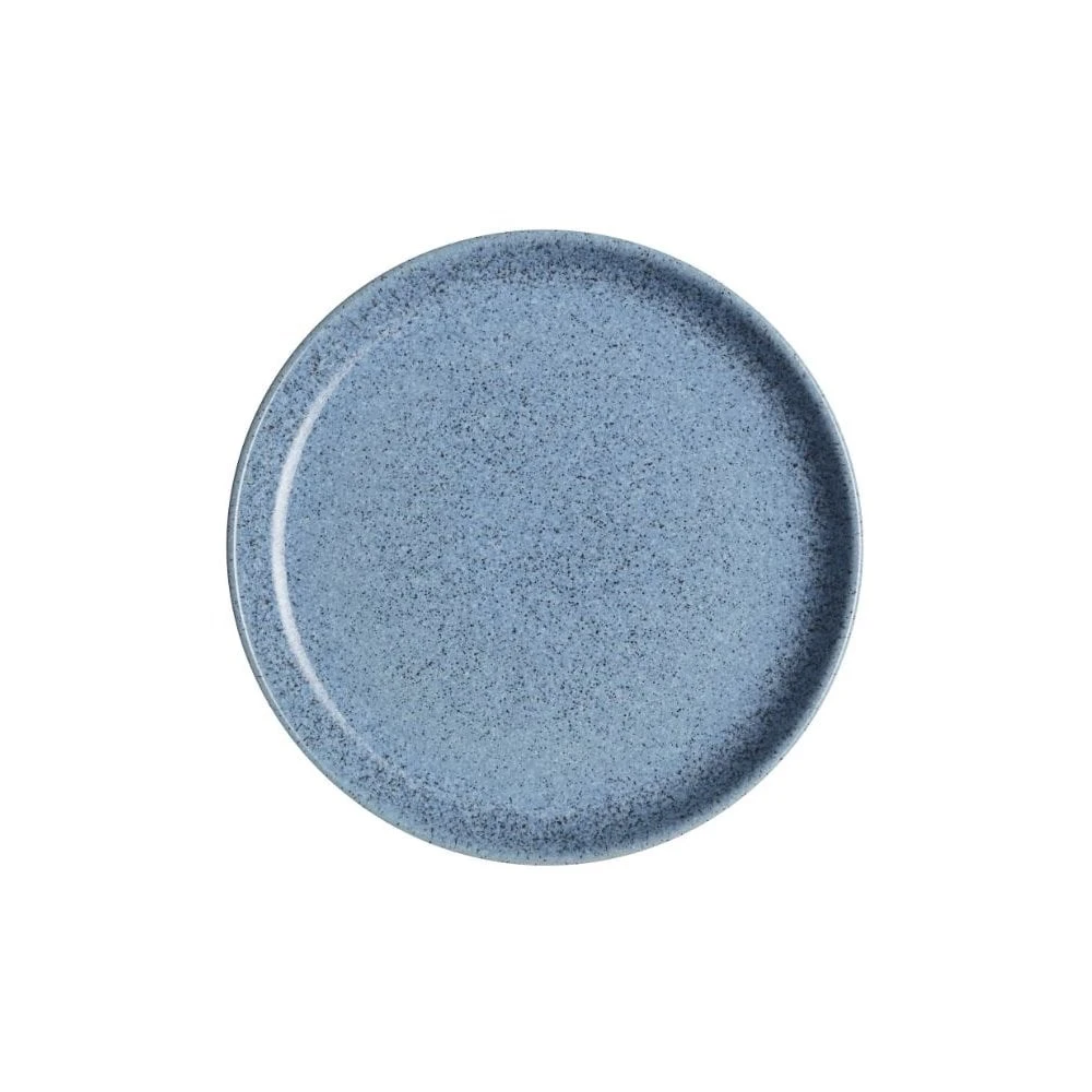 Denby Studio Blue Flint Medium Coupe Plate 21cm / 8" (Box Of 6) 1 Denby Studio Blue Flint Medium Coupe Plate 21cm / 8" (Box Of 6)