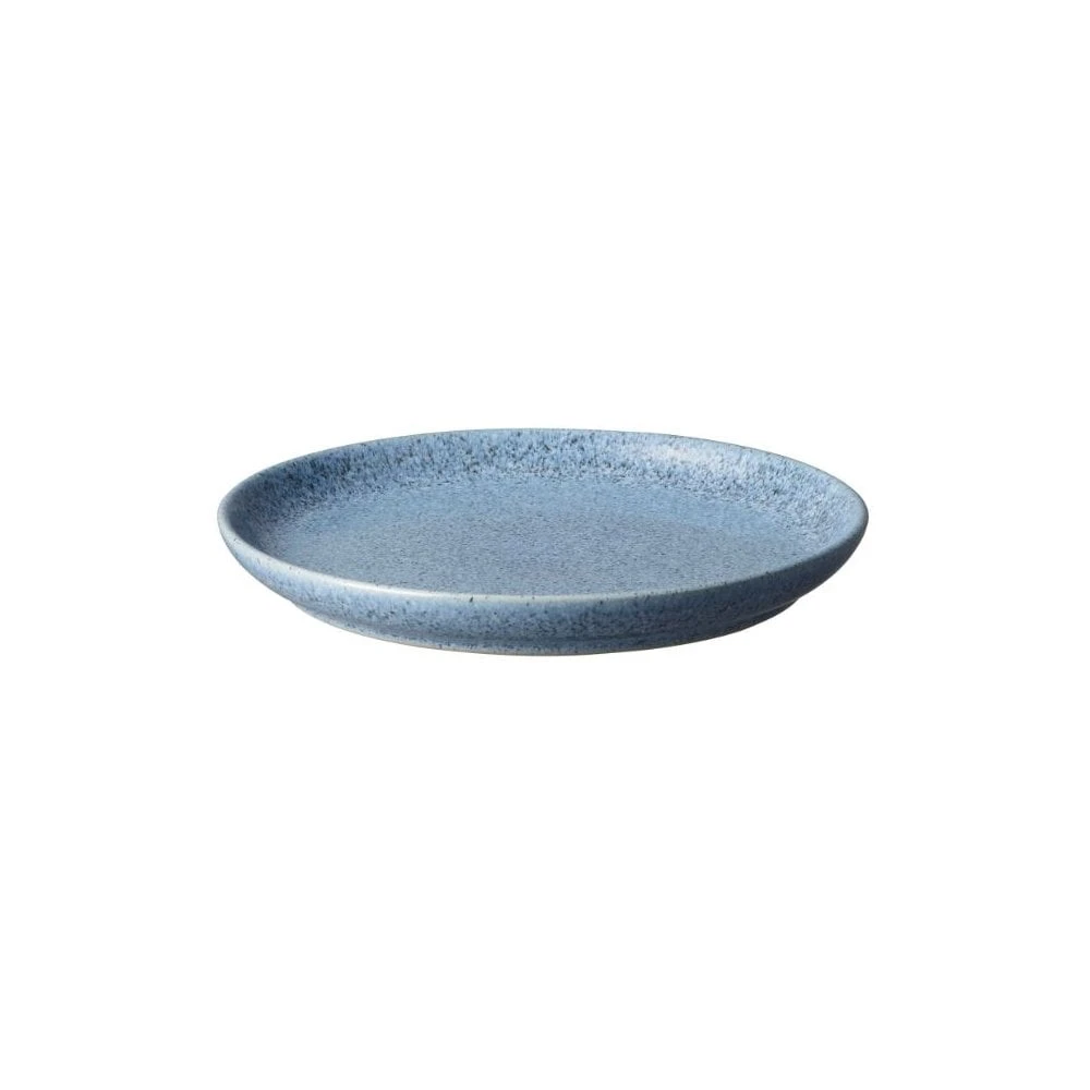 Denby Studio Blue Flint Medium Coupe Plate 21cm / 8" (Box Of 6) 2 Denby Studio Blue Flint Medium Coupe Plate 21cm / 8" (Box Of 6) - Image 2