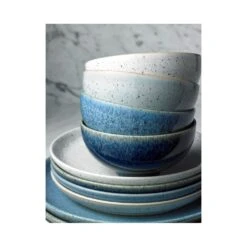 Denby Studio Blue Flint Medium Coupe Plate 21cm / 8" (Box Of 6) 5 Denby Studio Blue Flint Medium Coupe Plate 21cm / 8" (Box Of 6) -Kitchen Supplies denby studio blue flint medium coupe plate 21cm 8 box of 6 p3577 12609 image