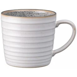 Denby Studio Grey Quartz Ridged Mug 40cl (Box Of 6)