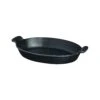 Dexam Oval Dish Black 20cm/0.5L