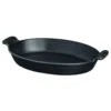 Dexam Oval Dish Black 27.5cm/1.2L