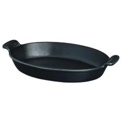 Dexam Oval Dish Black 27.5cm/1.2L