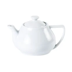 DPS Tableware Porcelite Contemporary Tea Pot 14oz/398ml (Box Of 6)
