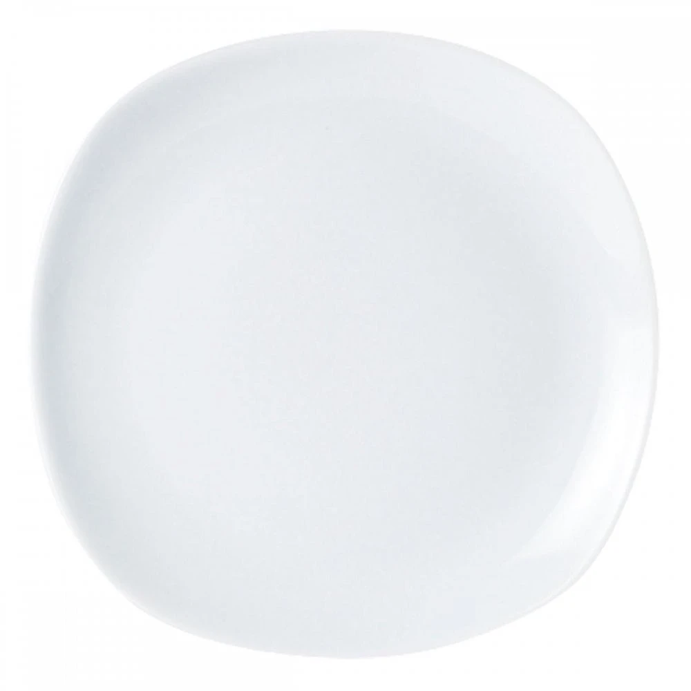 DPS Tableware Porcelite Square Plate 25cm/10" (Box Of 6) 1 DPS Tableware Porcelite Square Plate 25cm/10" (Box Of 6)
