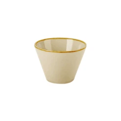 DPS Tableware Seasons Conic Bowl 3.5" / 9cm - 7oz / 20cl Wheat (Box Of 6)