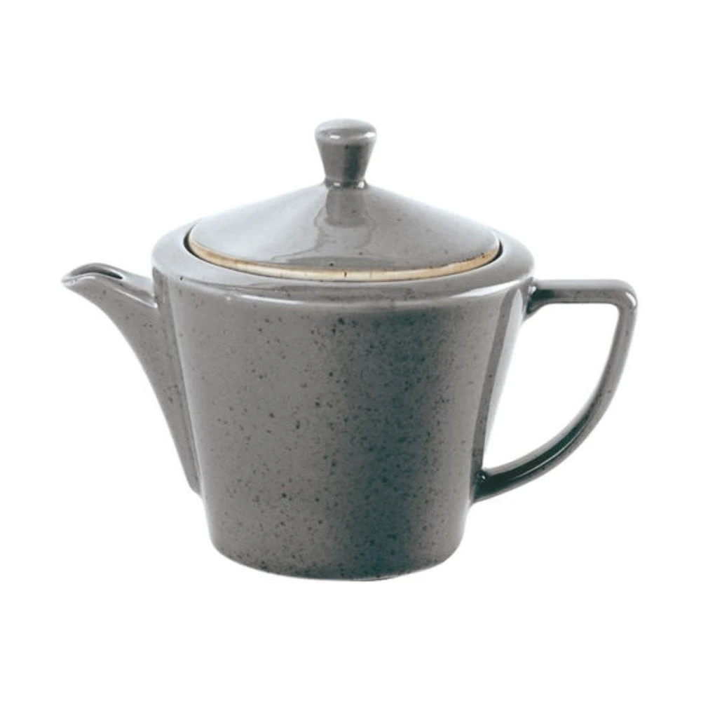 DPS Tableware Seasons Conic Teapot 17.5oz / 50cl Storm (Box Of 6) 1 DPS Tableware Seasons Conic Teapot 17.5oz / 50cl Storm (Box Of 6)