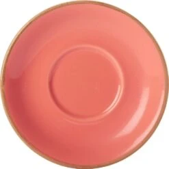 DPS Tableware Seasons Saucer 6.25" / 16cm Coral (Box Of 6)