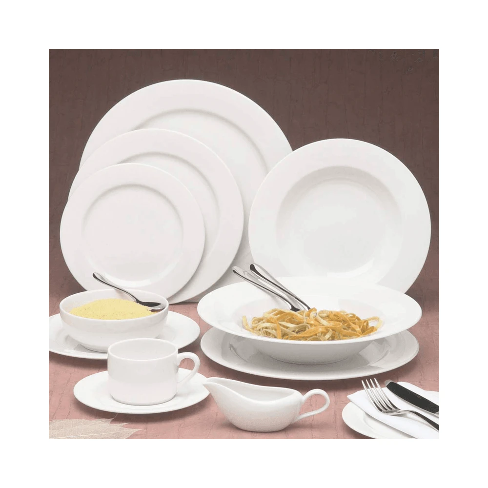 Elia Tableware Glacier Plate 19.5cm/7.6" (Box Of 12) 2 Elia Tableware Glacier Plate 19.5cm/7.6" (Box Of 12) - Image 2