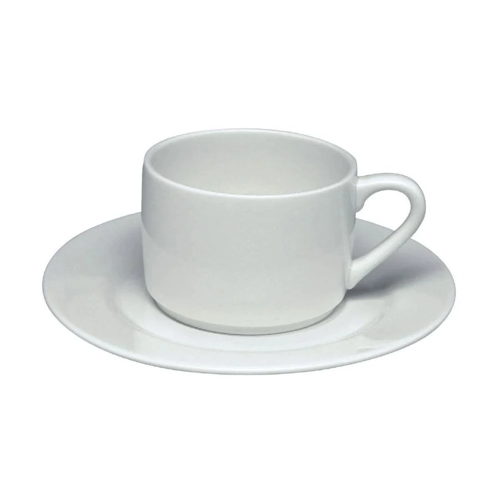 Elia Tableware Glacier Tea Saucer 15.5cm / 6" (Box Of 12) 1 Elia Tableware Glacier Tea Saucer 15.5cm / 6" (Box Of 12)