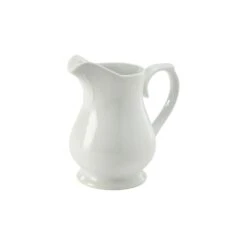 Genware Porcelain Standard Jug 20oz/568ml (Box Of 6)