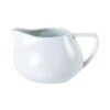 Genware Porcelite Contemporary Milk Jug 10oz/284ml (Box Of 6)