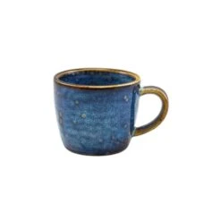 Genware Terra Porcelain Aqua Blue Espresso Cup 9cl/3oz (Box Of 6)