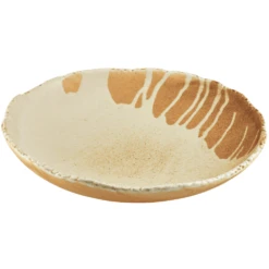 Genware Terra Porcelain Roko Sand Coupe Bowl 25cm / 10" (Box Of 3)