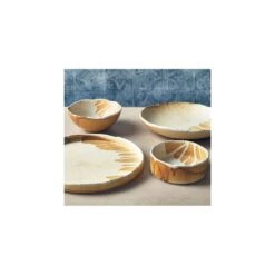 Kitchen Supplies -Kitchen Supplies genware terra porcelain roko sand presentation bowl 13cm 5 box of 4 p7587 16407 image