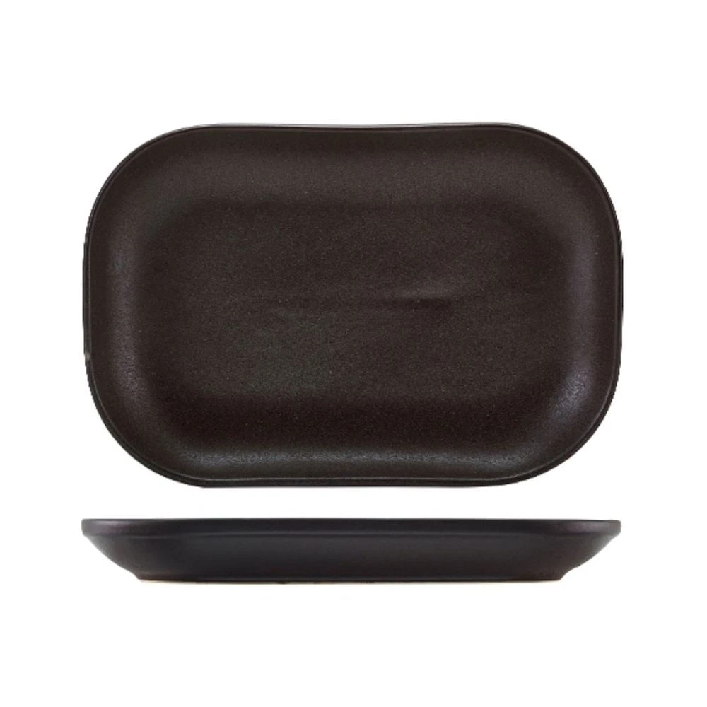 Genware Terra Stoneware Antigo Rect. Plate 24 X 16.5cm (Box Of 6) 1 Genware Terra Stoneware Antigo Rect. Plate 24 X 16.5cm (Box Of 6)