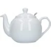 Lifetime Brands Farmhouse Filter 6 Cup 1.5l/52.8oz Teapot White
