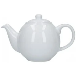 Lifetime Brands Teapot 6 Cup White (1.5l/53oz)