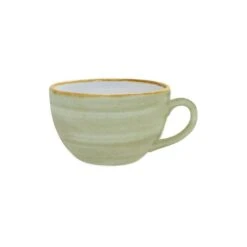 Parsley In Time Sango Java Cappucino Cup Meadow Green 34cl / 12oz (Box Of 12)