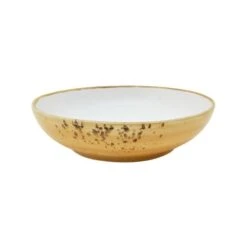 Parsley In Time Sango Java Salad Bowl Sunrise Yellow 22.5cm / 9" (Box Of 6)