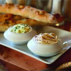 Revol Butter Pat Flying Saucer 25gms 7.2cm White (Box Of 12) -Kitchen Supplies revol butter pat flying saucer 25gms 7 2cm white box of 12 p3191 9613 image