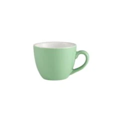 Genware Royal Bowl Shape Cup - 3oz / 9cl Green (Box Of 6)